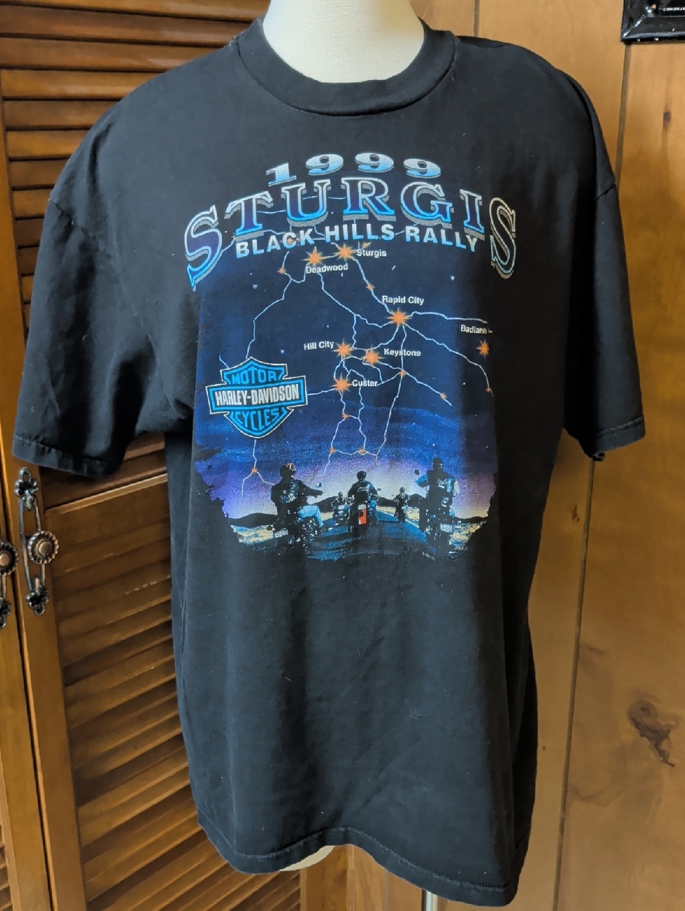 Vintage 1999 Sturgis Harley Davidson Shirt